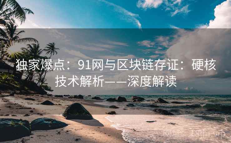 独家爆点:91网与区块链存证:硬核技术解析——深度解读 独家爆点:91网与区块链存证:硬核技术解析——深度解读