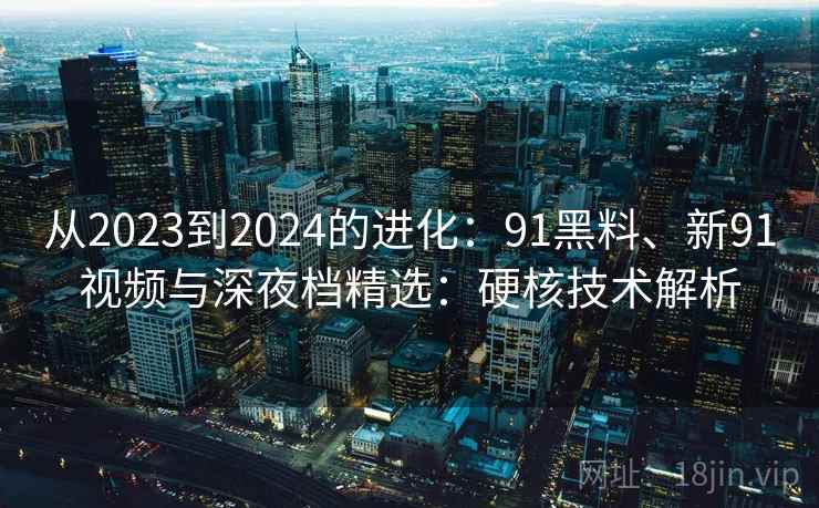 从2023到2024的进化：91黑料、新91视频与深夜档精选：硬核技术解析