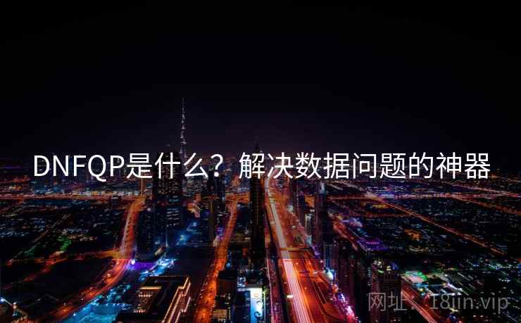 DNFQP是什么?解决数据问题的神器 DNFQP是什么?解决数据问题的神器